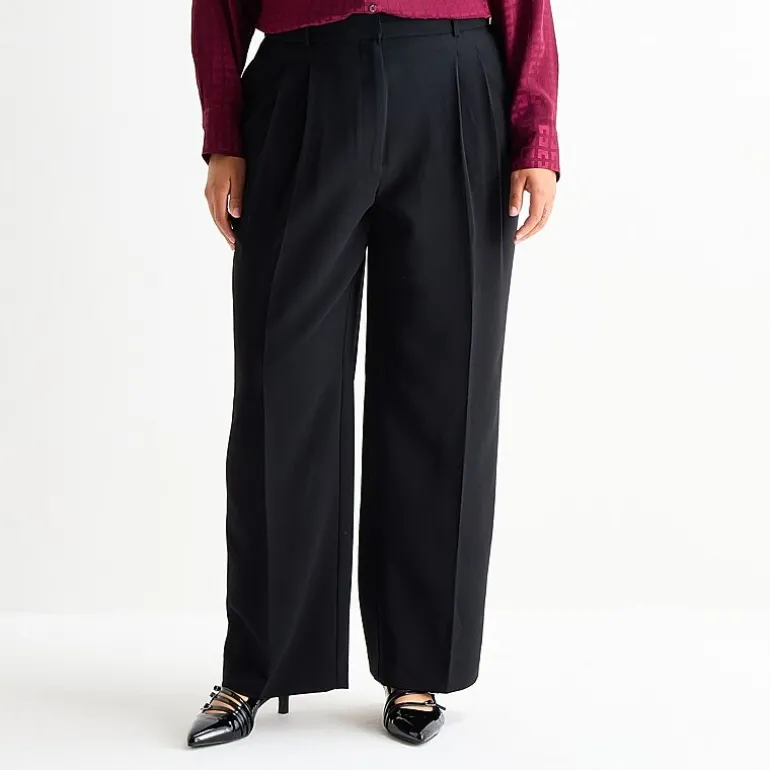 Worthington Plus Womens Everyday Pant