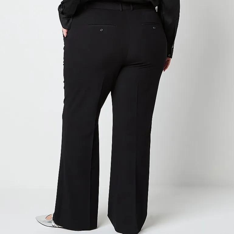 Worthington Plus Womens Modern Perfect Trouser