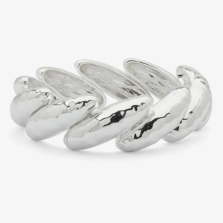 Worthington Silver Tone Womens Stretch Bracelet