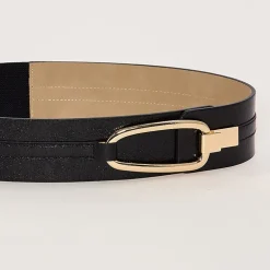Worthington Stretch Belt With Oversized Hook Hardware Womens Belt
