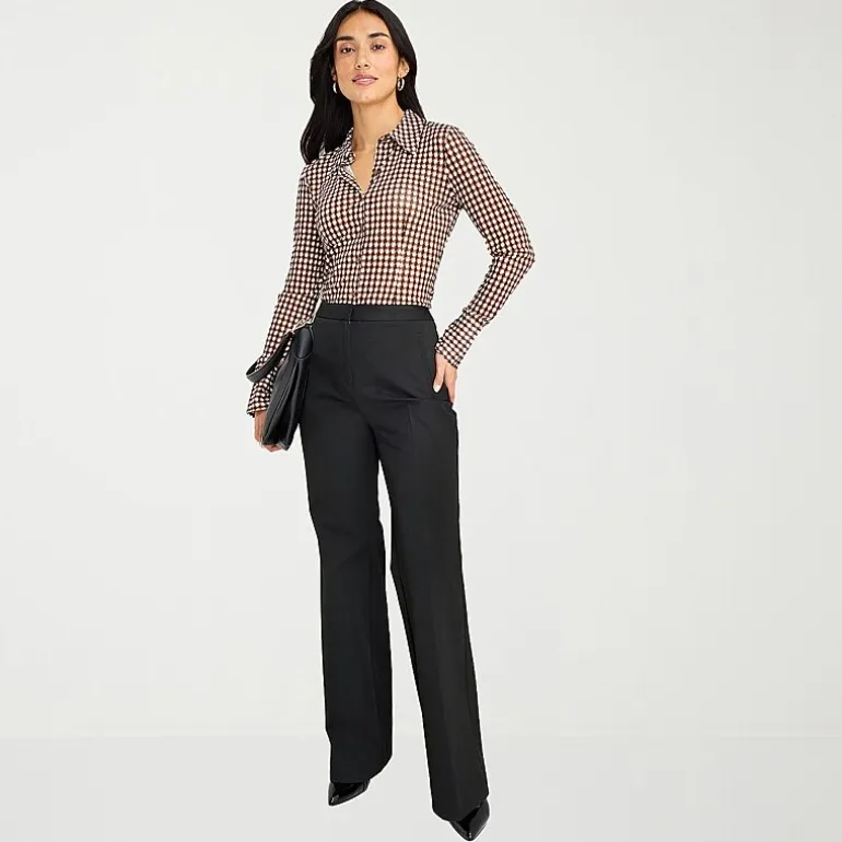 Worthington Tall Womens Fit and Flare Pant