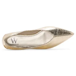 Worthington Vivianne Womens Pointed Closed Toe Ballet Flats