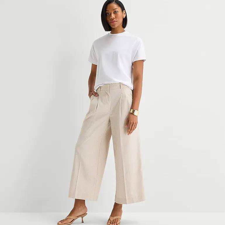 Worthington Womens Cropped Everyday Pant