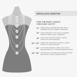Worthington Womens 30 Inch Pendant Necklace