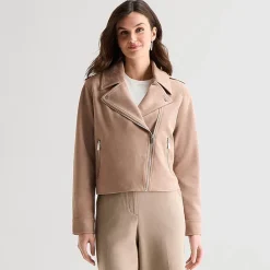 Worthington Womens Lightweight Motorcycle Jacket