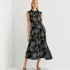 Worthington Womens Midi Full Skirt