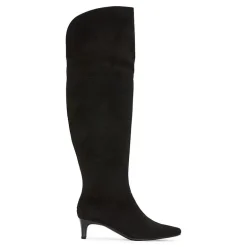 Worthington Womens Palmetto Stacked Heel Over the Knee Boots