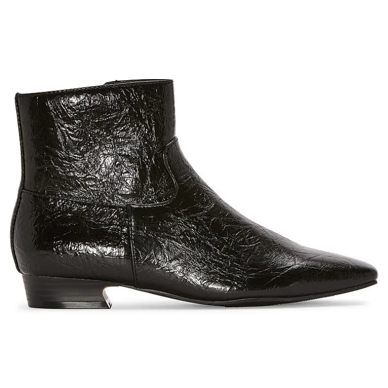 Worthington Womens Ranch Flat Heel Booties