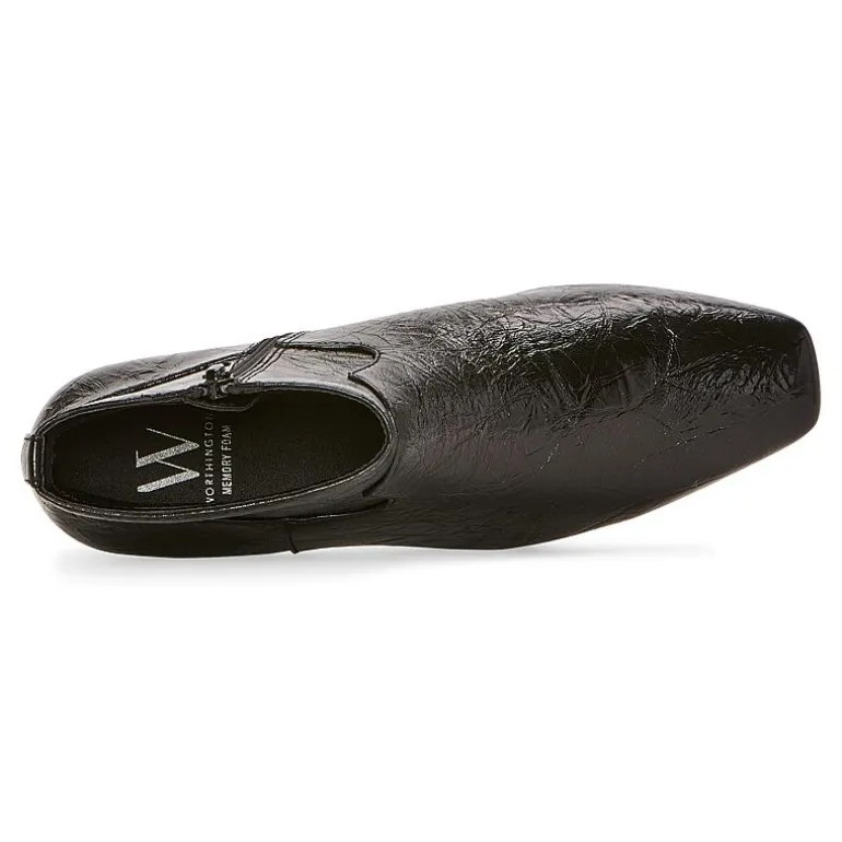 Worthington Womens Ranch Flat Heel Booties