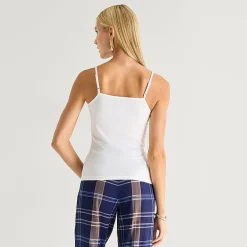 Worthington Womens U Neck Sleeveless Camisole