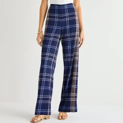 Worthington Womens Wide Leg High Rise Trouser