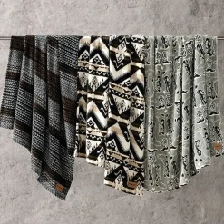 Wrangler Knockin' Boots 50x60 Washable Throw
