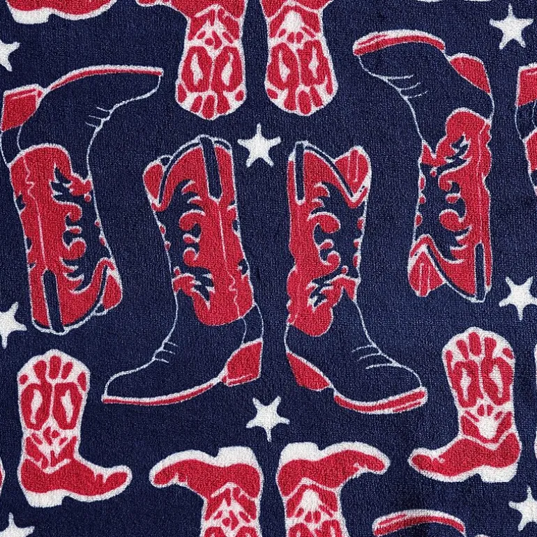 Wrangler Knockin' Boots 50x70 Washable Throw