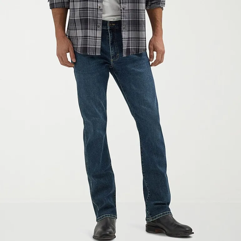 Wrangler® Mens Stretch Fabric Slim Fit Bootcut Jean