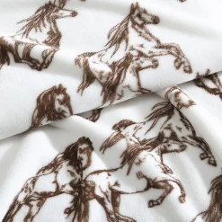 Wrangler Mustangs Washable Throw