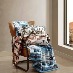 Wrangler Mustangs Washable Throw