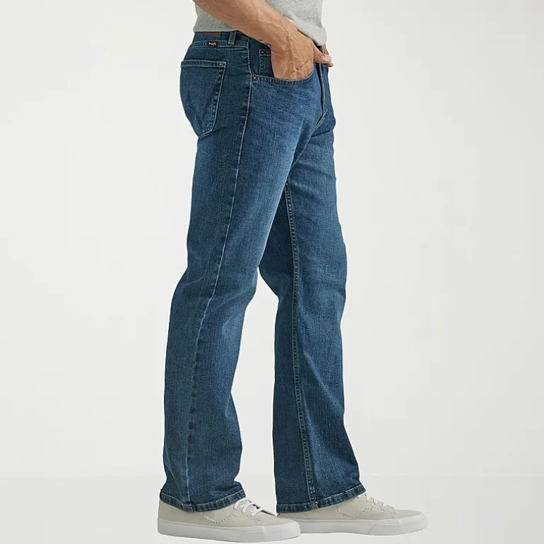 Wrangler Relaxed Fit Big and Tall Mens Stretch Fabric Bootcut Jean