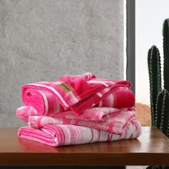 Wrangler Saddle Stripe Washable Throw
