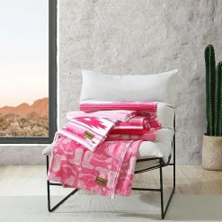 Wrangler Saddle Stripe Washable Throw