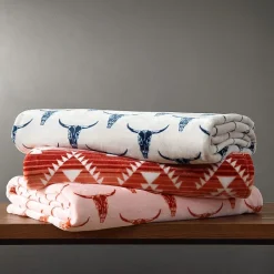 Wrangler Steer Head Washable Throw