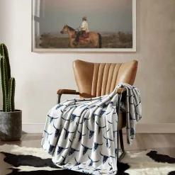 Wrangler Steer Head Washable Throw