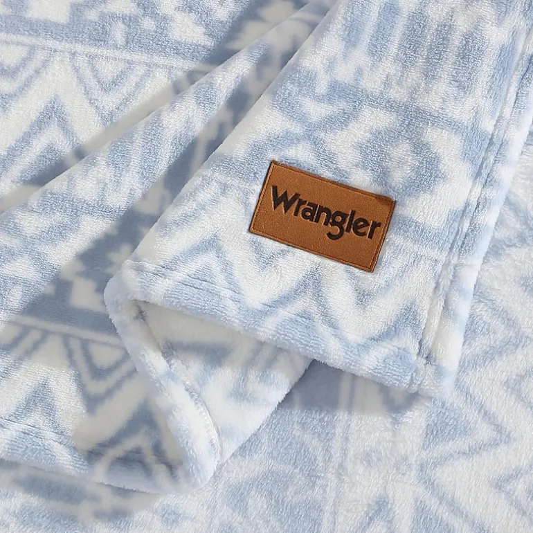 Wrangler Western Horse Washable Throw