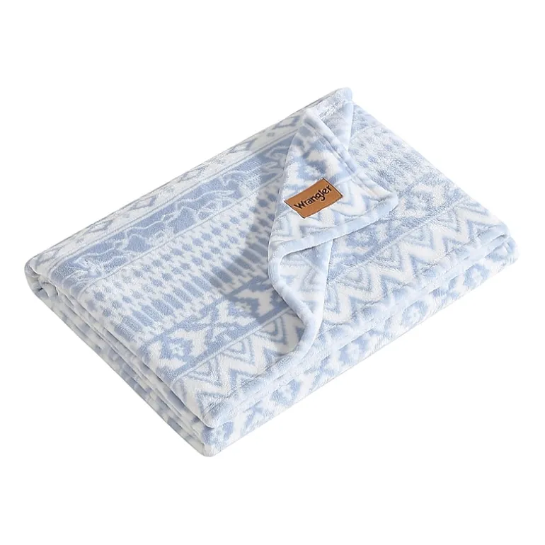 Wrangler Western Horse Washable Throw