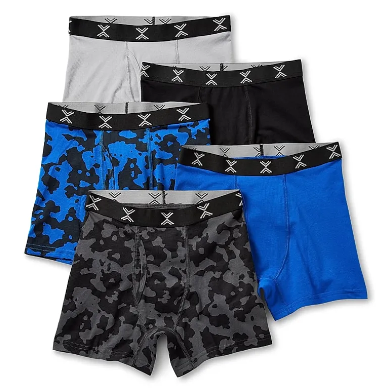 Xersion Boys 5 Pack Boxer Briefs 340089
