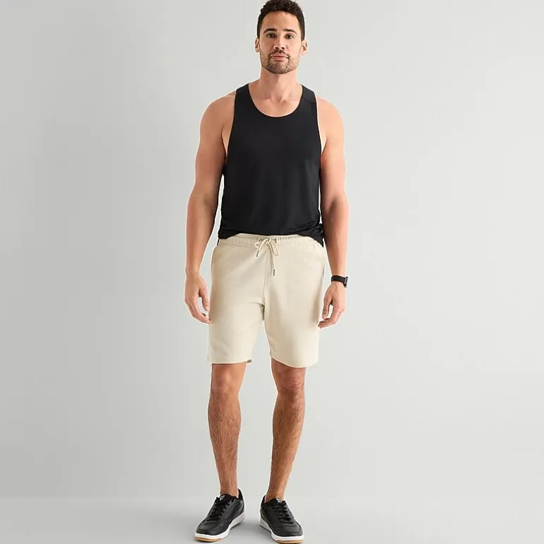 Xersion Double Knit Mens 9" Mid Rise Workout Shorts