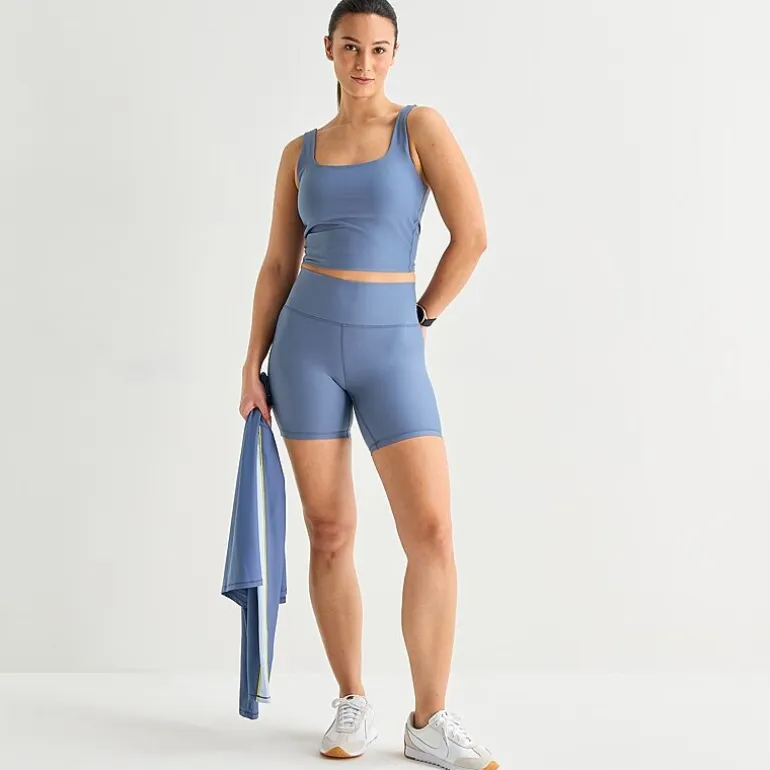 Xersion EverContour+ Womens 6" High Rise Quick Dry Bike Short