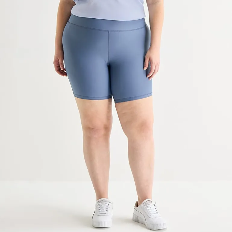 Xersion EverContour+ Womens 8" High Rise Plus Bike Short