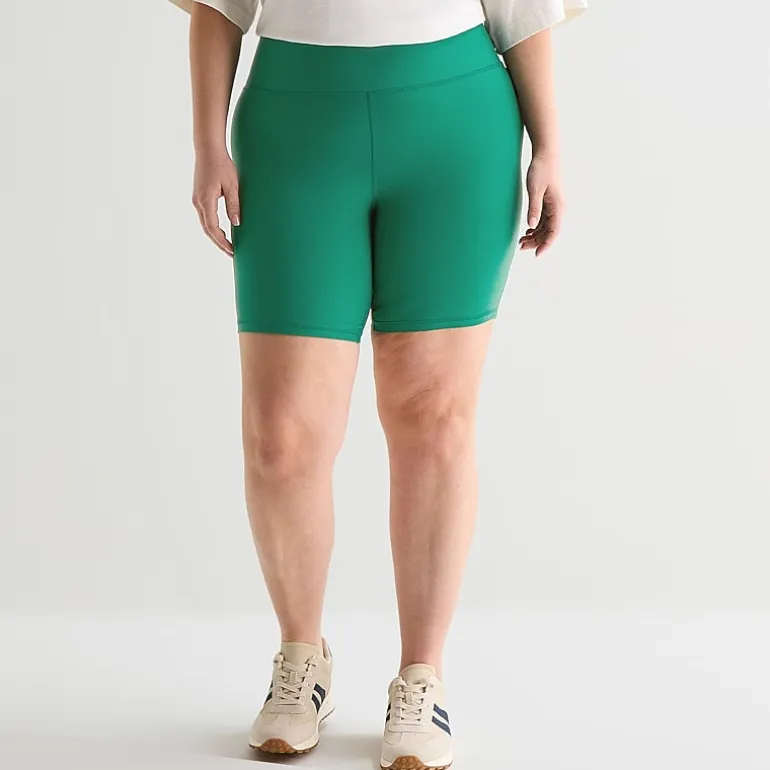 Xersion EverContour+ Womens 8" High Rise Plus Bike Short