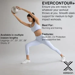 Xersion EverContour+ Womens Medium Support Sports Bra