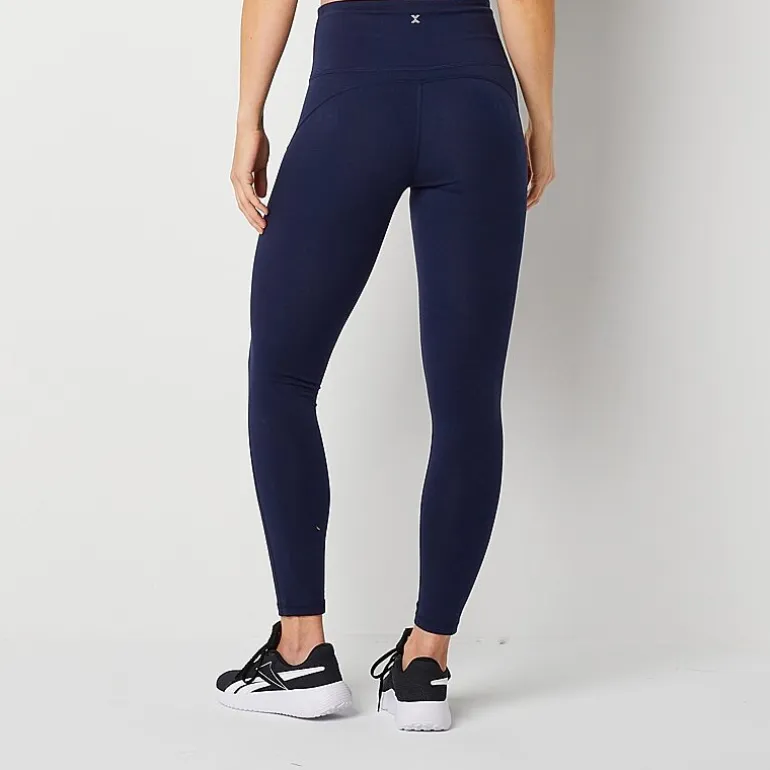 Xersion EverPerform Womens Cotton High Rise 7/8 Ankle Leggings