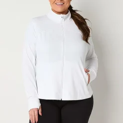 Xersion EverUltra™-Lite Womens Plus Lightweight Softshell Jacket