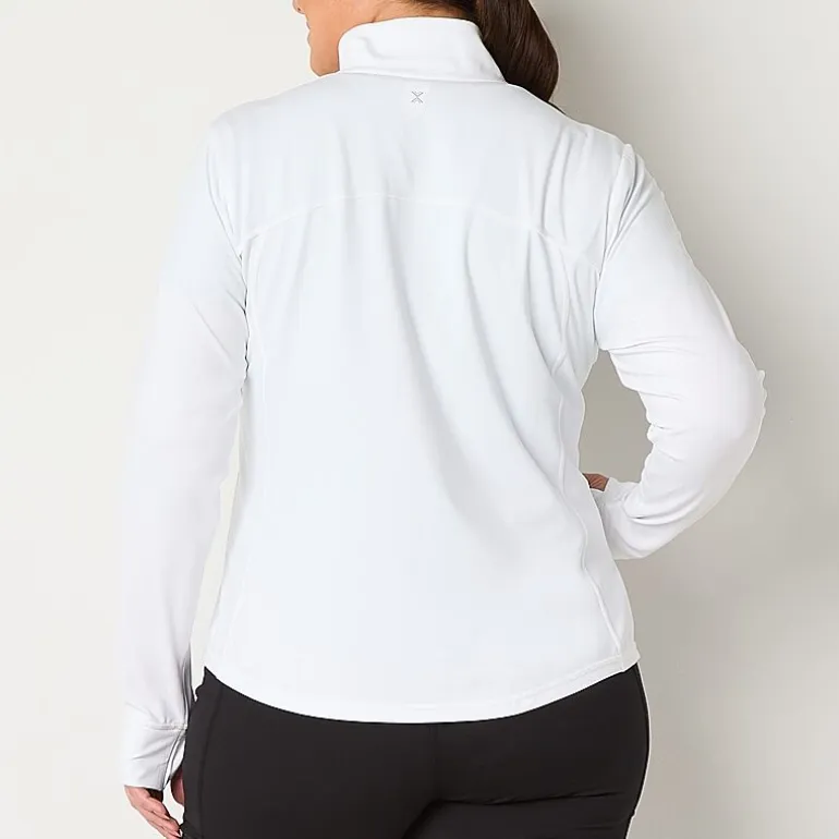 Xersion EverUltra™-Lite Womens Plus Lightweight Softshell Jacket