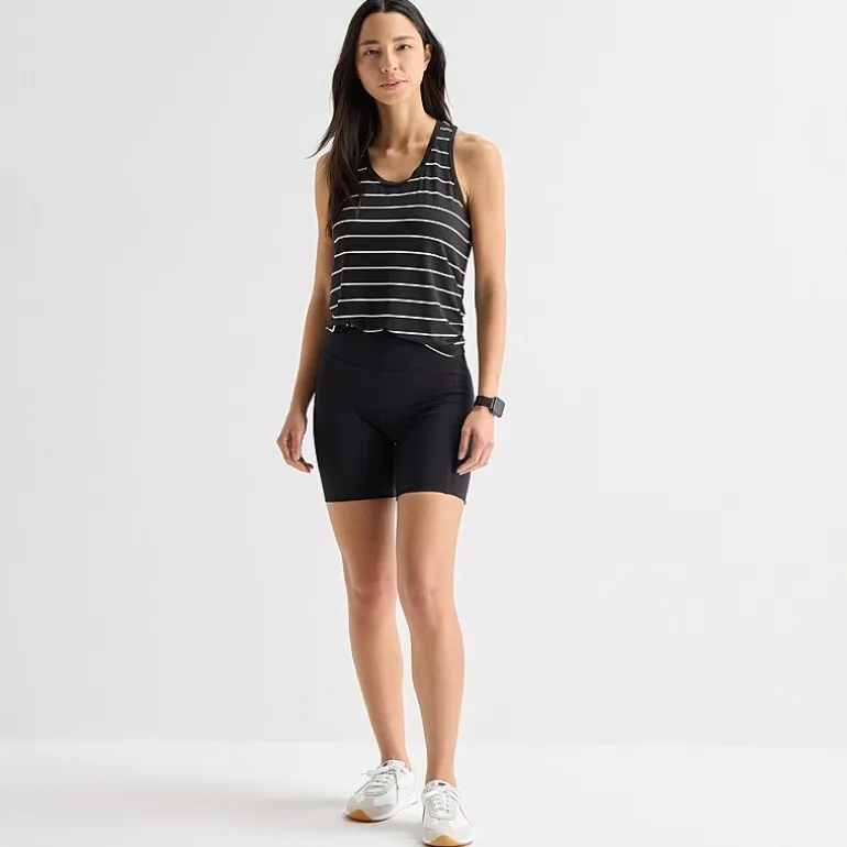 Xersion EverUltra™ Womens 6" High Rise Stretch Fabric Quick Dry Bike Short