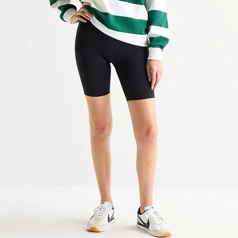Xersion EverUltra™ Womens 8" High Rise Stretch Fabric Quick Dry Bike Short