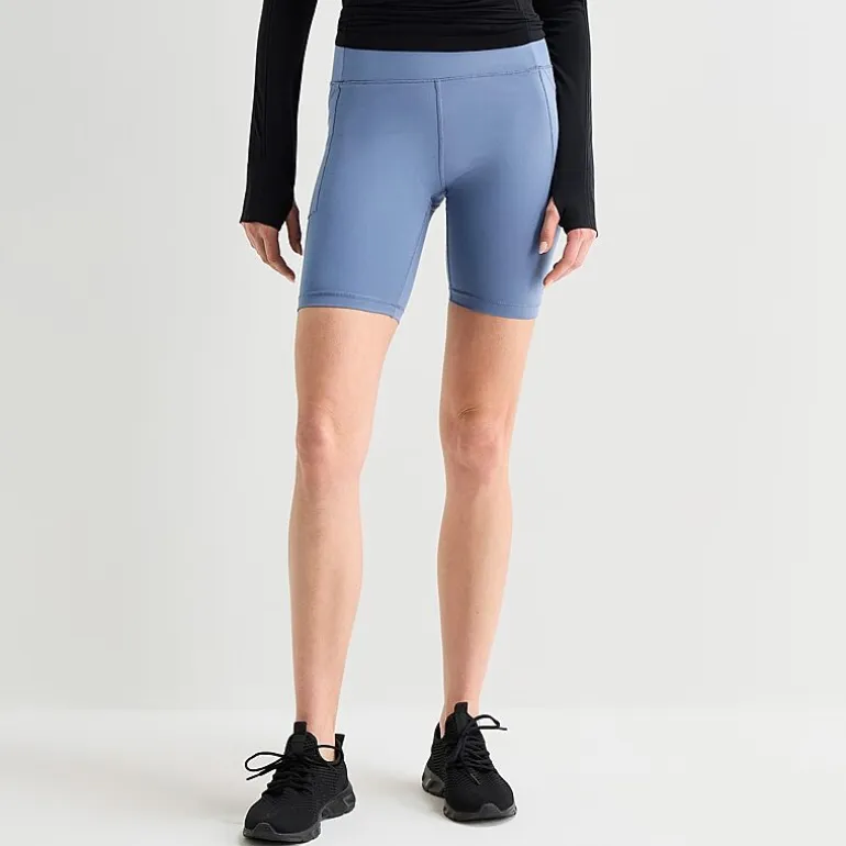 Xersion EverUltra™ Womens 8" High Rise Stretch Fabric Quick Dry Bike Short