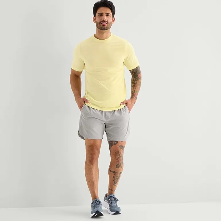 Xersion 2-In-1 Lined Mens 6" Mid Rise Workout Shorts