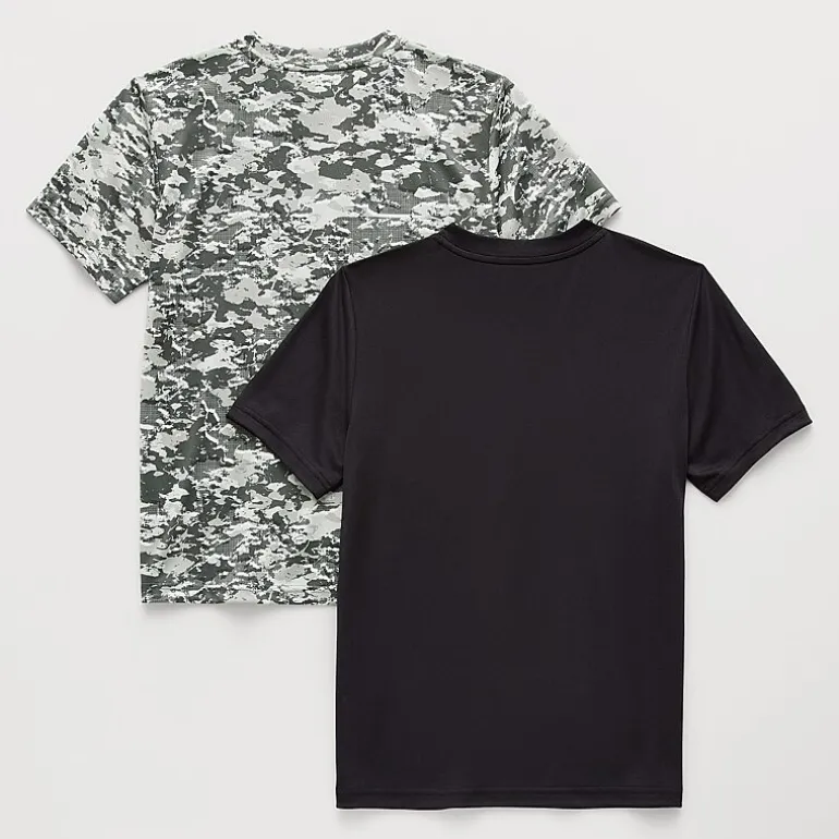 Xersion Little & Big Kid Boys Crew Neck Short Sleeve Regular Fit Graphic T-Shirt