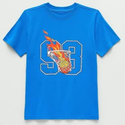 Xersion Little & Big Kid Boys Crew Neck Short Sleeve Regular Fit Graphic T-Shirt