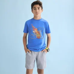 Xersion Little & Big Kid Boys Crew Neck Short Sleeve Regular Fit Graphic T-Shirt