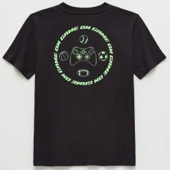 Xersion Little & Big Kid Boys Crew Neck Short Sleeve Regular Fit Graphic T-Shirt