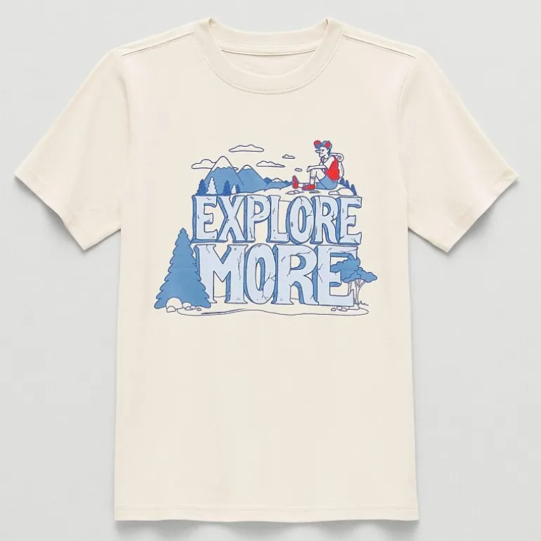 Xersion Little & Big Kid Boys Crew Neck Short Sleeve Regular Fit Graphic T-Shirt
