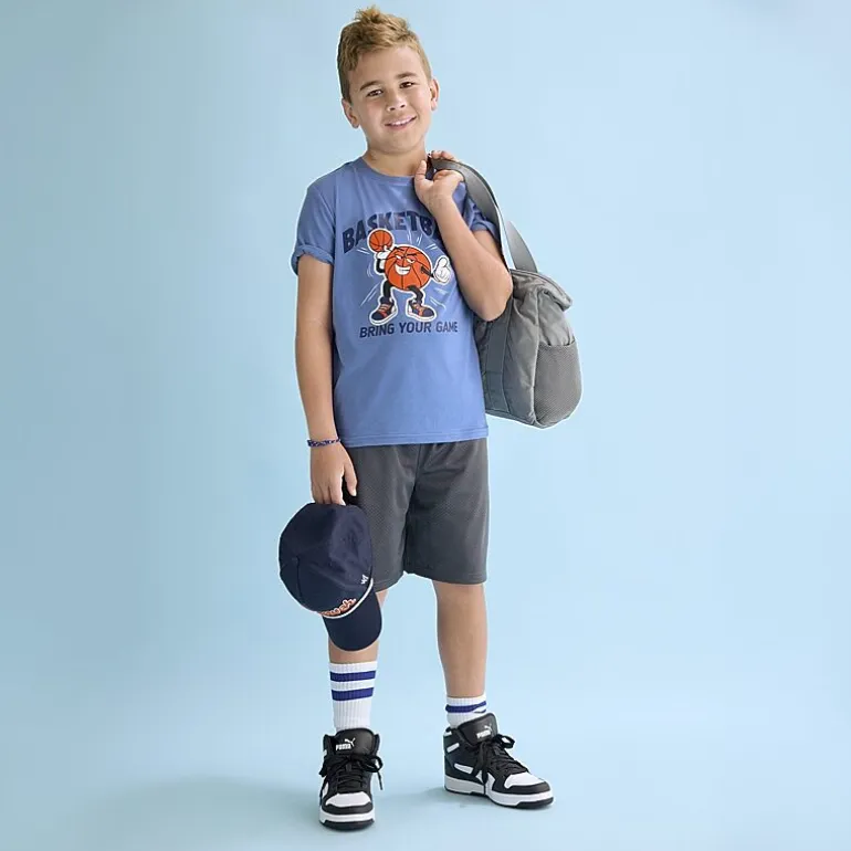 Xersion Little & Big Kid Boys Crew Neck Short Sleeve Regular Fit Graphic T-Shirt