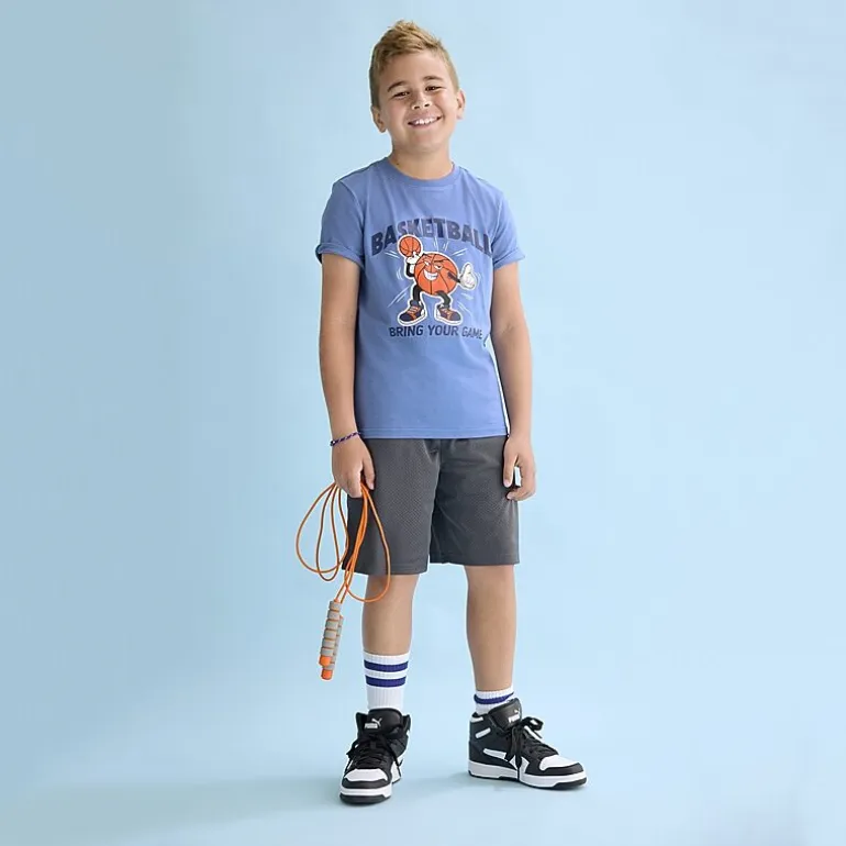 Xersion Little & Big Kid Boys Crew Neck Short Sleeve Regular Fit Graphic T-Shirt