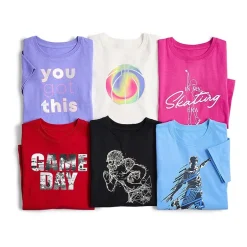 Xersion Little & Big Kid Boys Crew Neck Short Sleeve Regular Fit Graphic T-Shirt