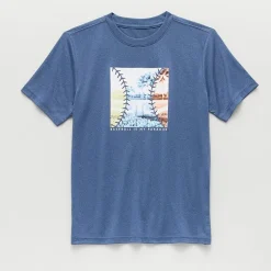 Xersion Little & Big Kid Boys Crew Neck Short Sleeve Regular Fit Graphic T-Shirt
