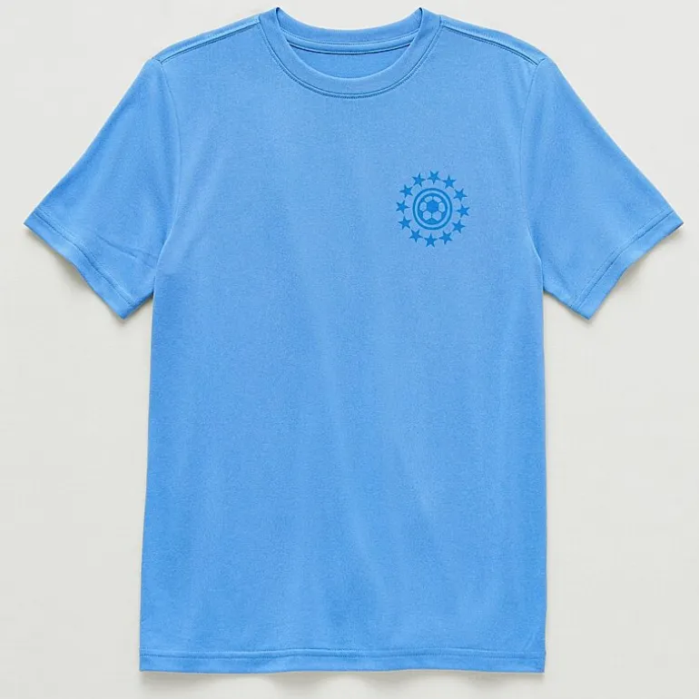 Xersion Little & Big Kid Boys Crew Neck Short Sleeve Regular Fit Graphic T-Shirt